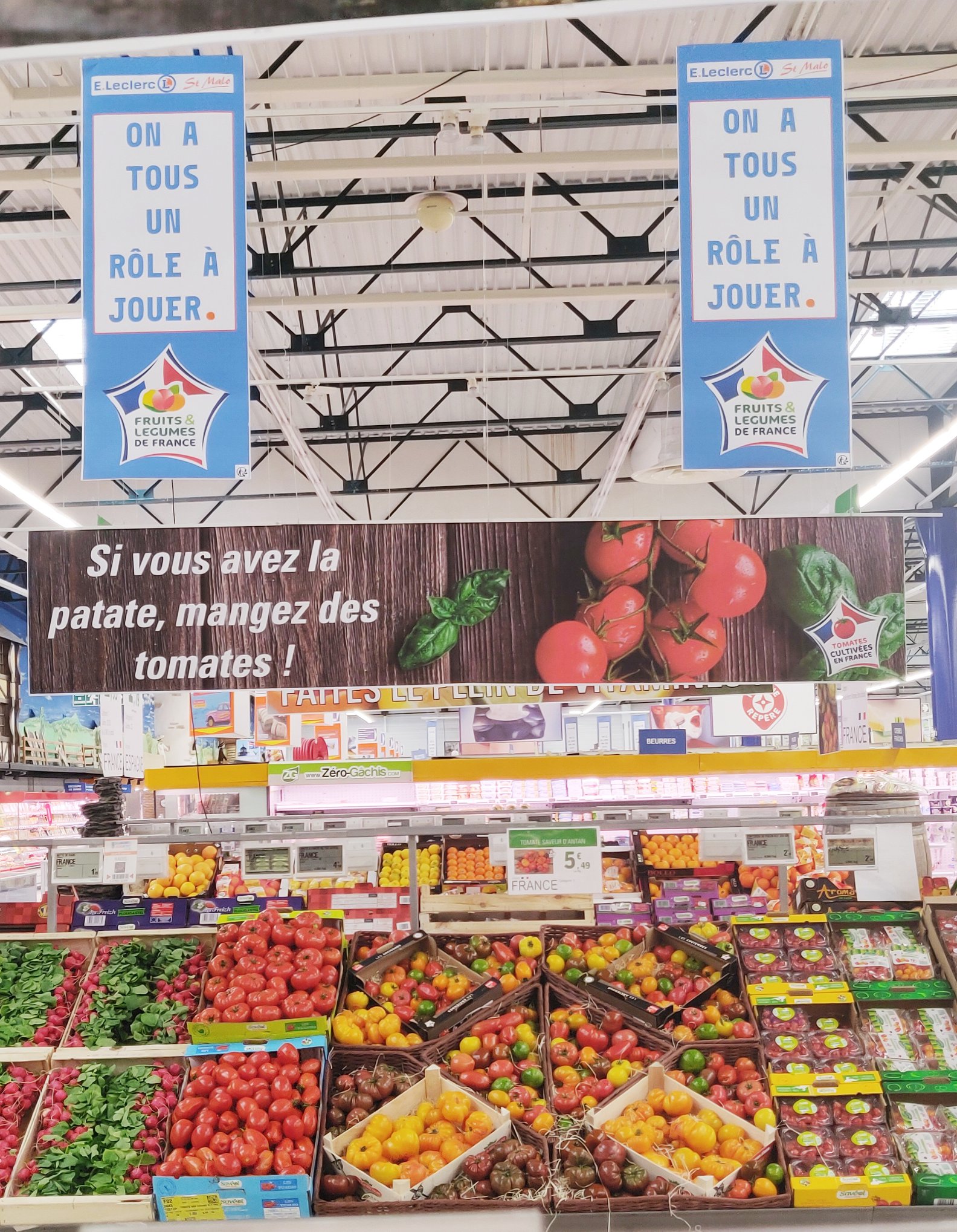 Concours des meilleurs rayons  Made France  chez E Leclerc les